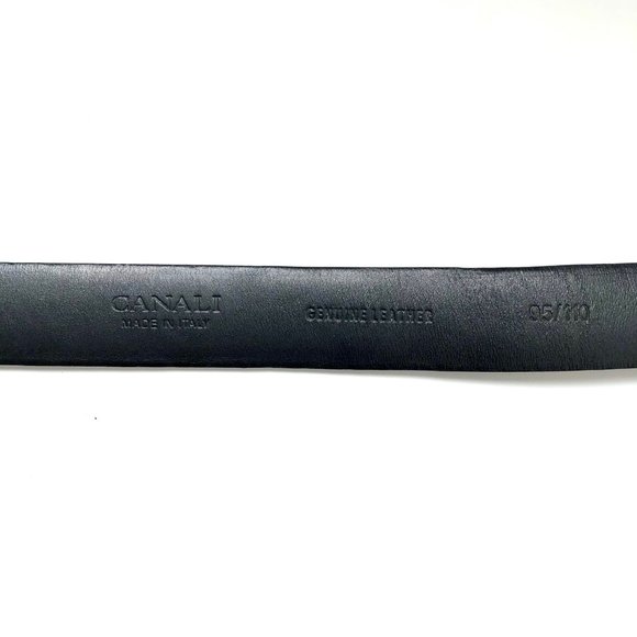 CANALI Genuine Leather Men's Belt - Picture 7 of 8
